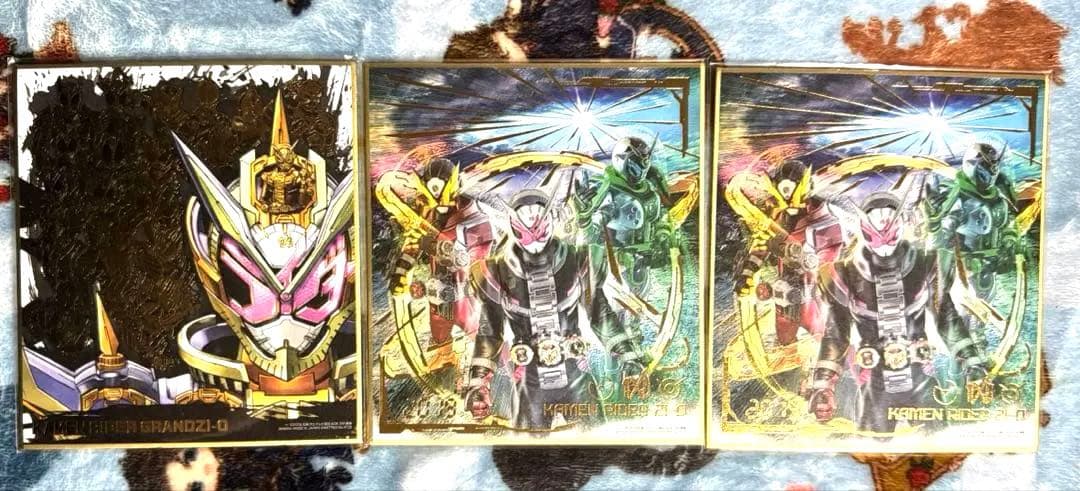 仮面ライダー　色紙ART ジオウ没有明显的损伤或污渍