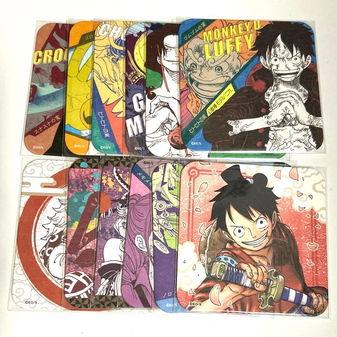 ONEPIECE ワンピース ルフィ エース クロコダイル アートコースター
