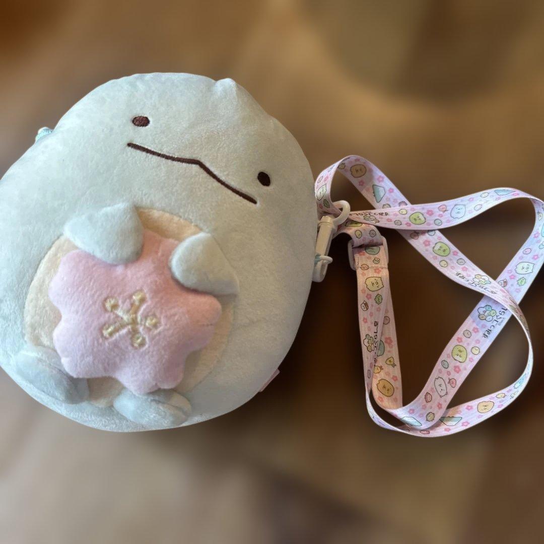 すみっコぐらし ぬいぐるみポシェット　トカゲ