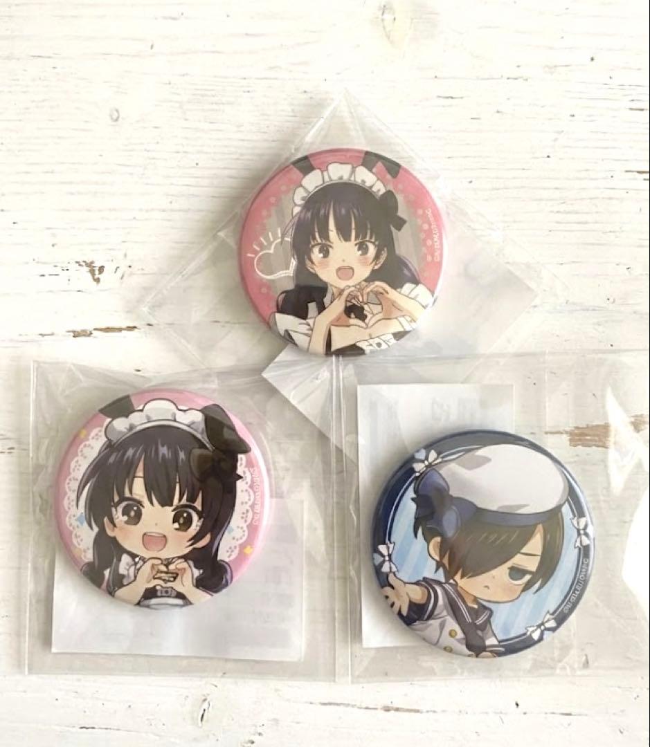 僕の心のヤバイやつ　くじコレD賞　缶バッジ　山田杏奈 うさぎメイド