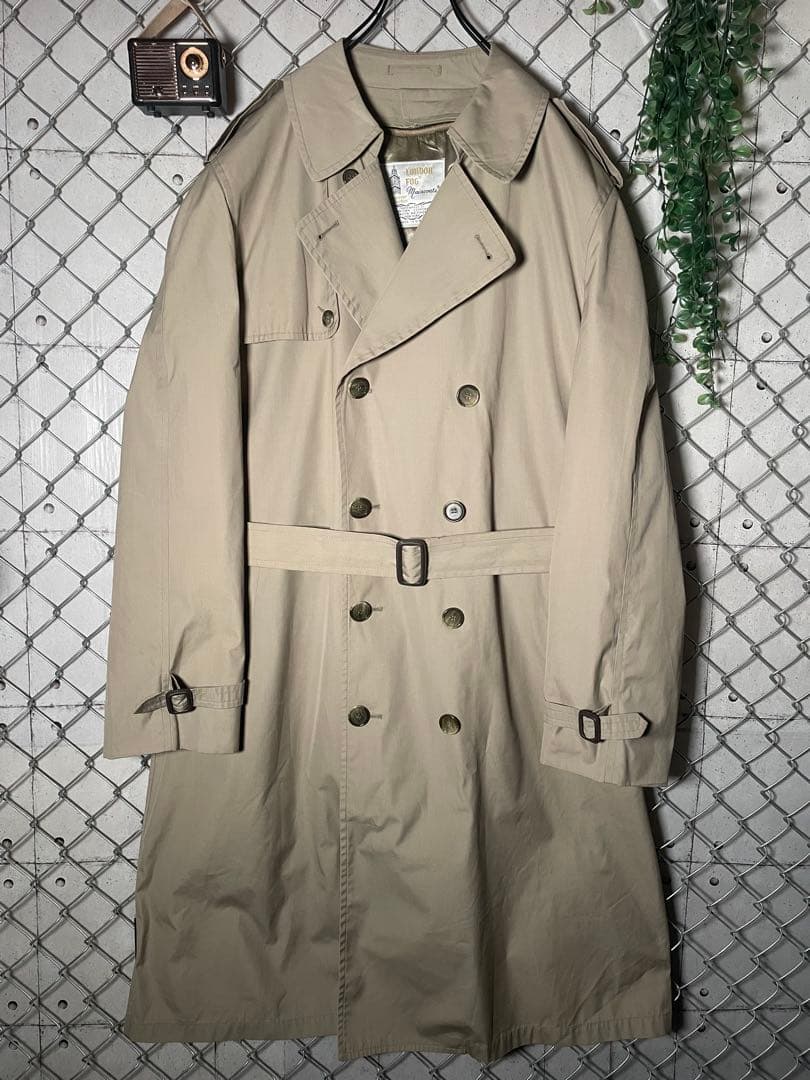 90s USA製LONDON FOG トレンチコート 起毛ライナー 2XLLONDONFOG;没有明显的损伤或污渍