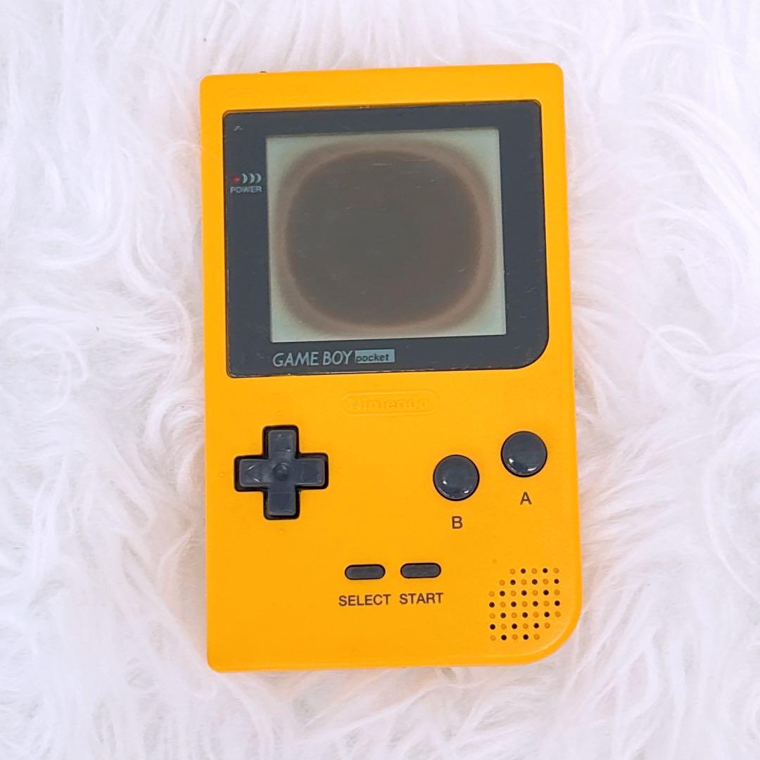 Nintendo GAME BOY pocket イエロー 本体　ジャンク品任天堂;整体状态不佳