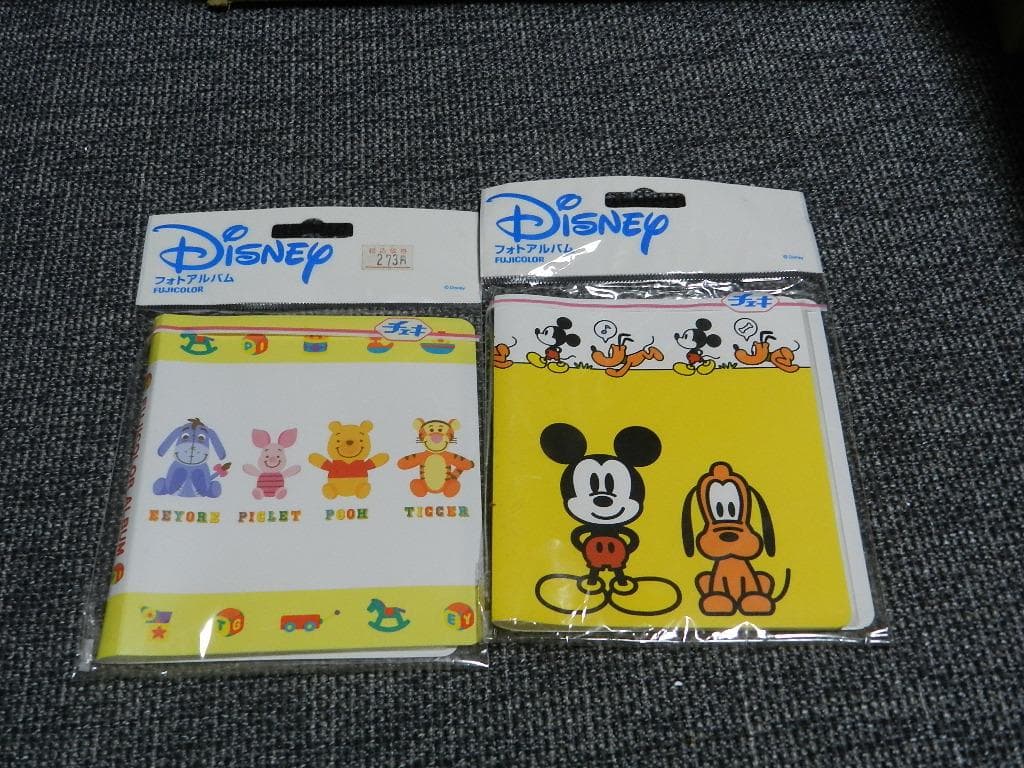 Disney インスタックスミニチェキ用ファイル ミッキー・プーさん 32枚収納