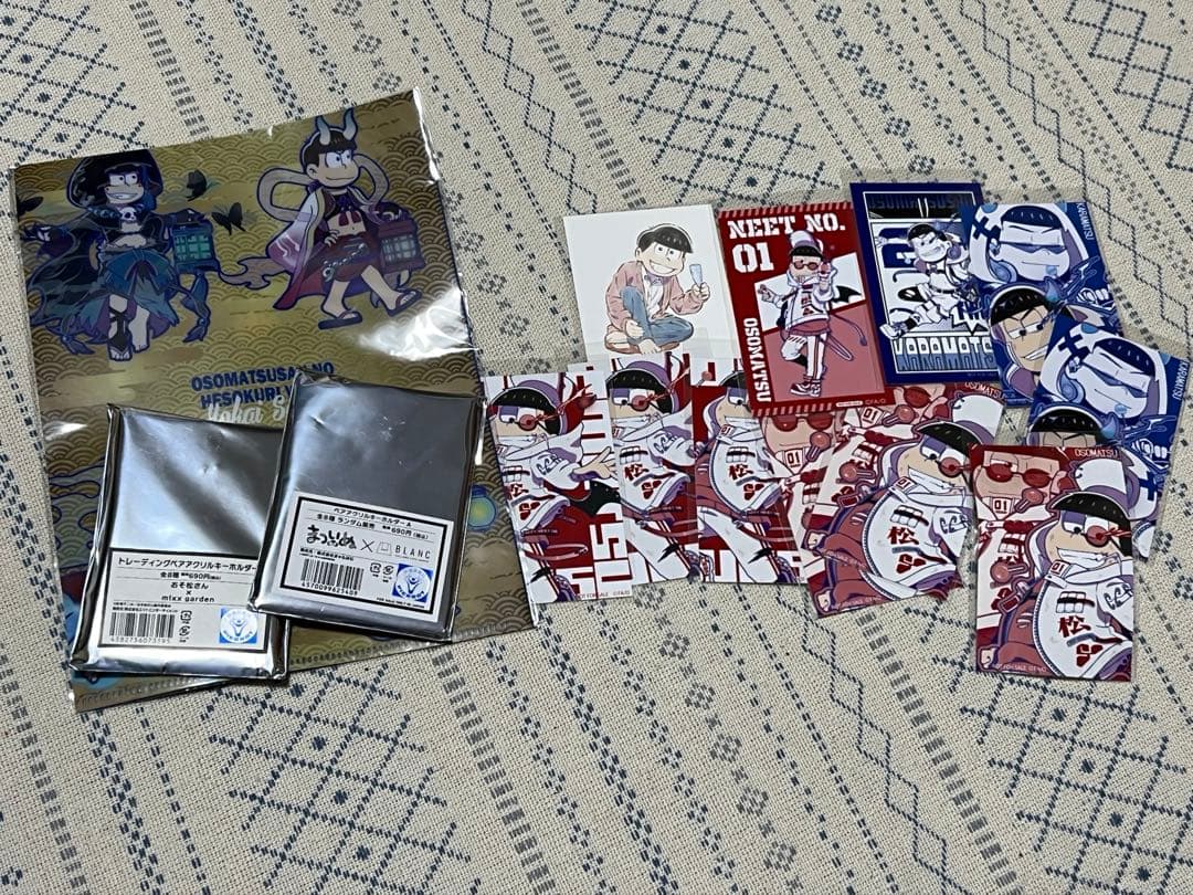 おそ松さん　カラ松おそ松ブロマイドチェキ　まとめ売り　推しとアメミックスガーデン