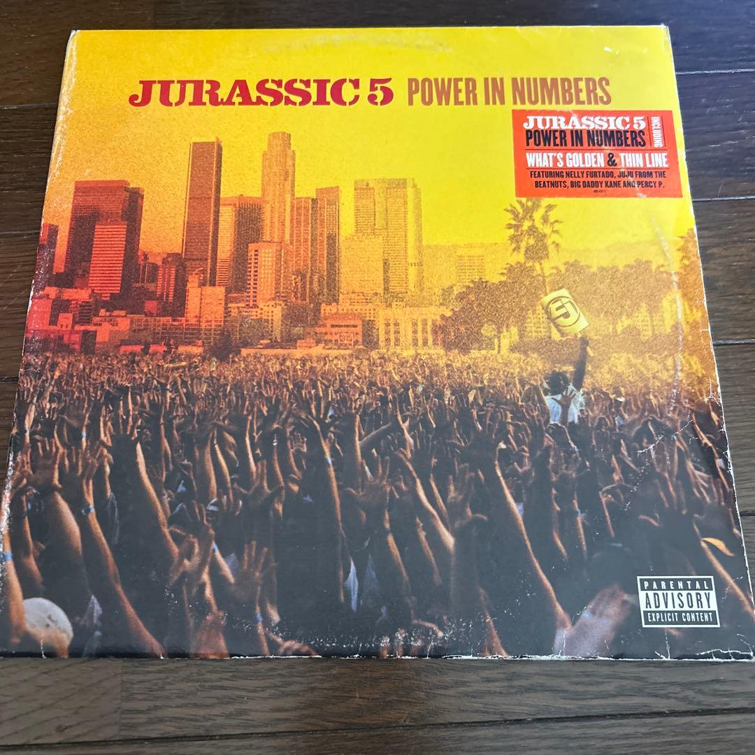 Jurassic 5 Power In Numbers LP レコード
