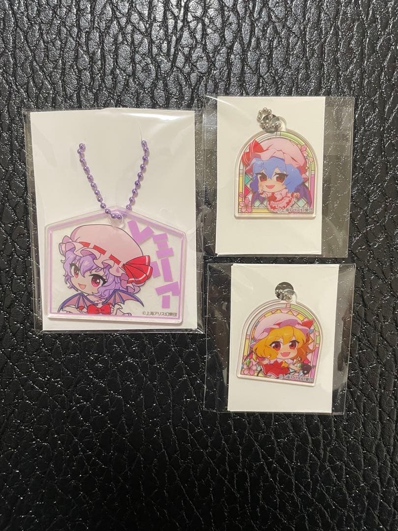 東方Project コレクショングッズ レミリア フラン アクキー ダイソー