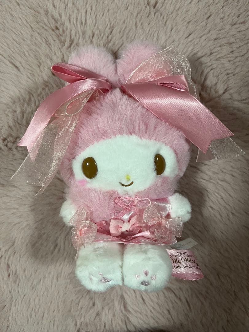 サンリオ　マイメロディ　リボン姫マスコット　50周年接近未使用