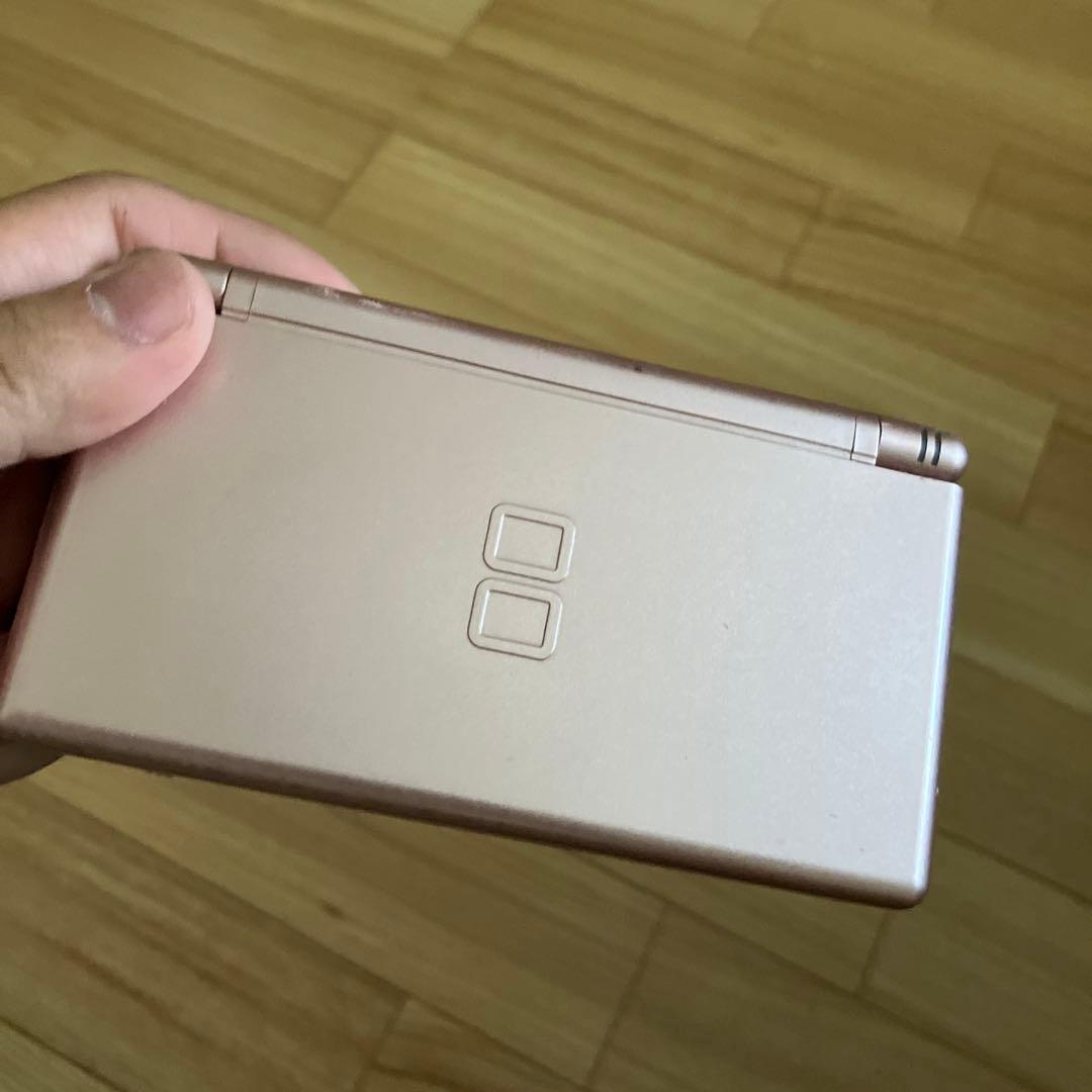 Nintendo DS Lite 本体 メタリックロゼ+リズム天国ゴールド有些许损伤或污渍