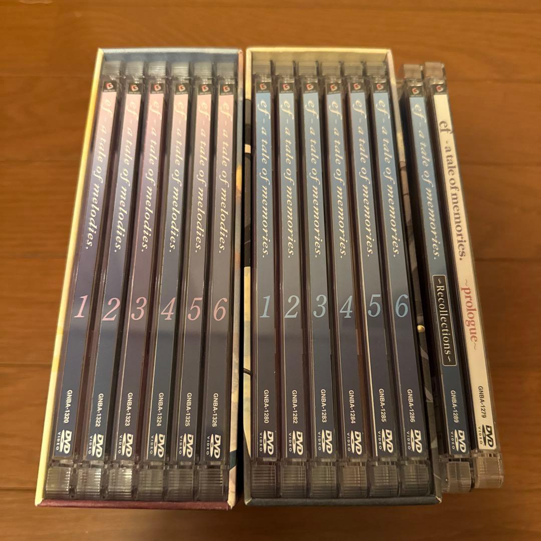 ef - a tale of memories prologue DVDセット没有明显的损伤或污渍