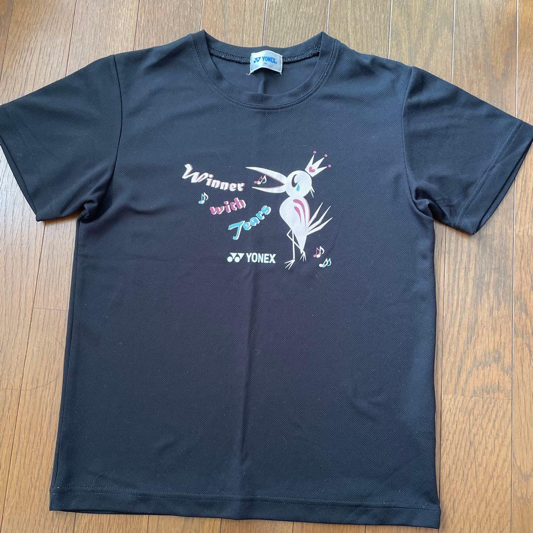 YONEX Winner with Tears Tシャツ ブラック