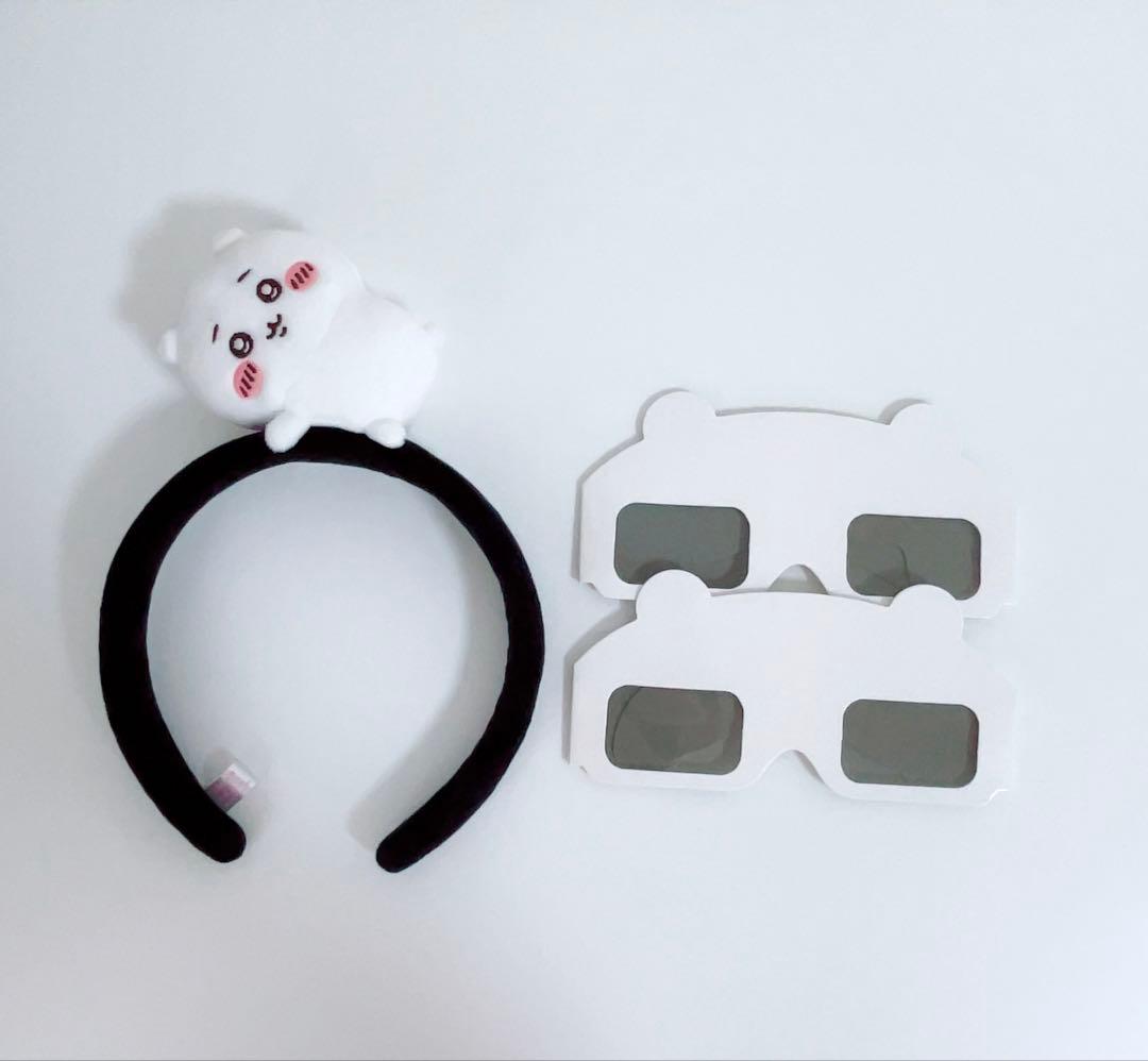 【ちいかわ】ぬいぐるみカチューシャ・サングラス