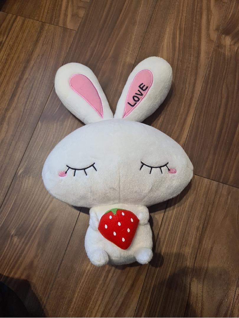 Loveうさぎ ぬいぐるみ有些许损伤或污渍