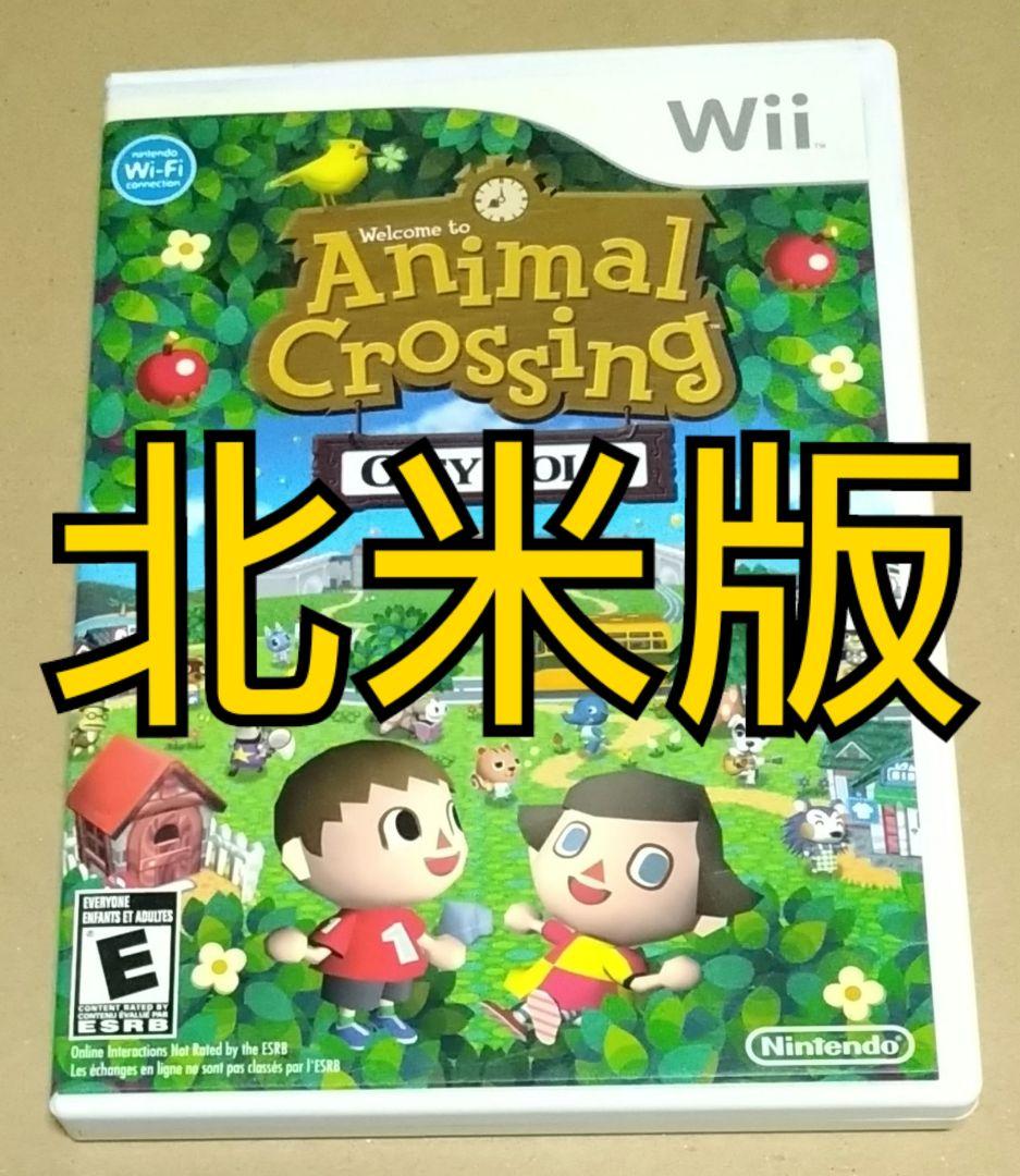 Welcome to Animal Crossing City Folk WiiWii;有些许损伤或污渍
