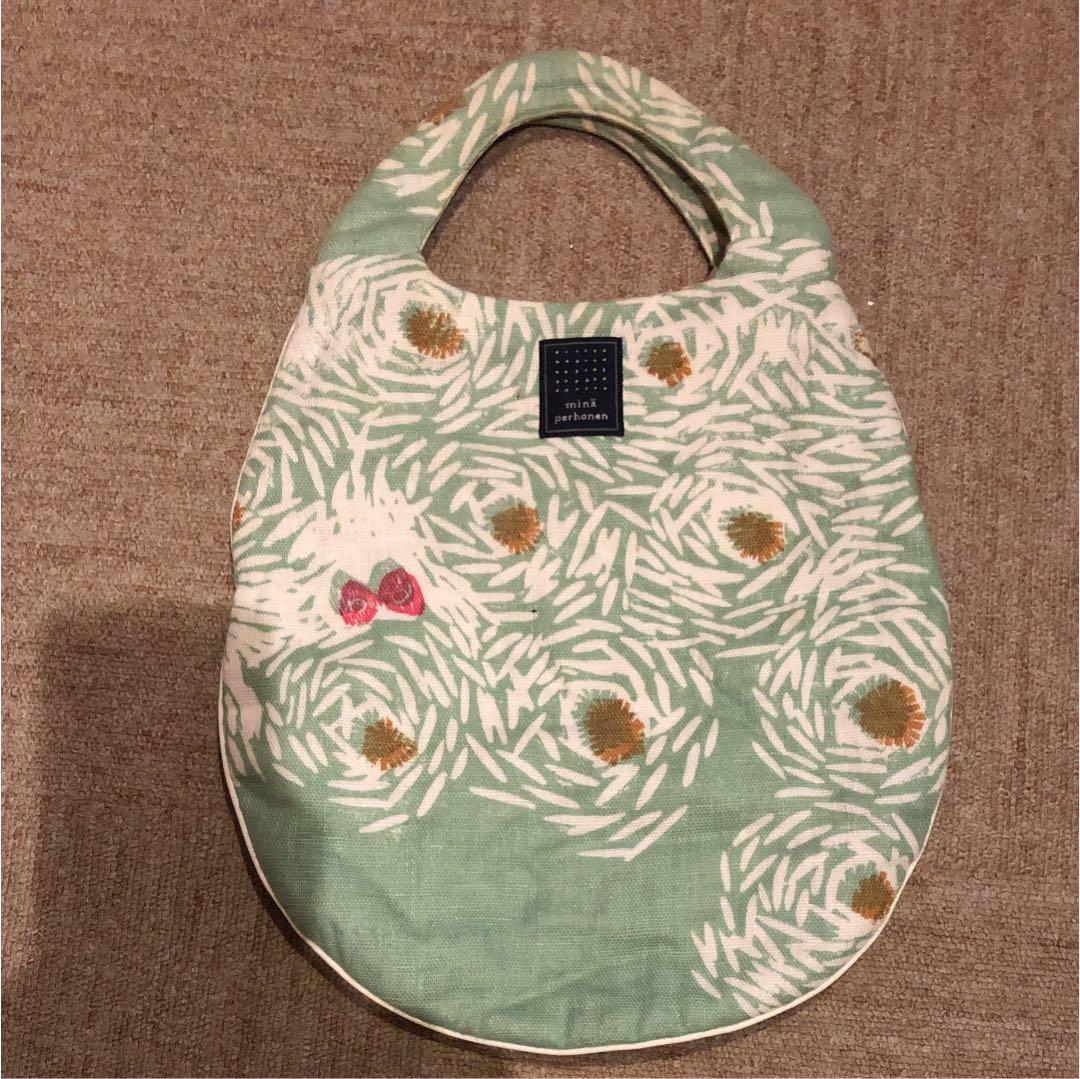 ✴︎美品✴︎ミナペルホネン エッグバッグmina perhonen;没有明显的损伤或污渍