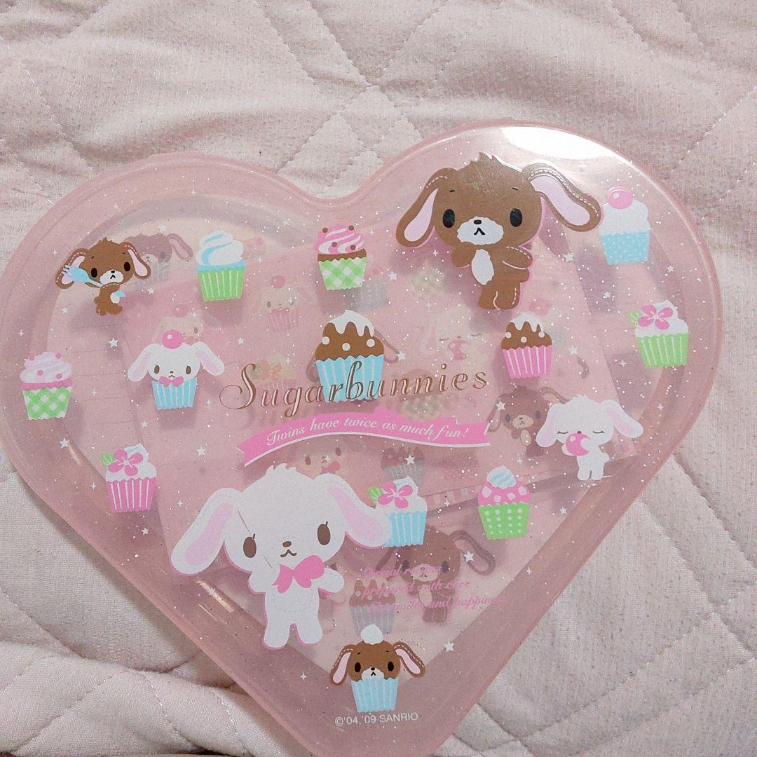 サンリオシュガーバニーズケース付きレターセット平成当時品レアSanrio;未使用