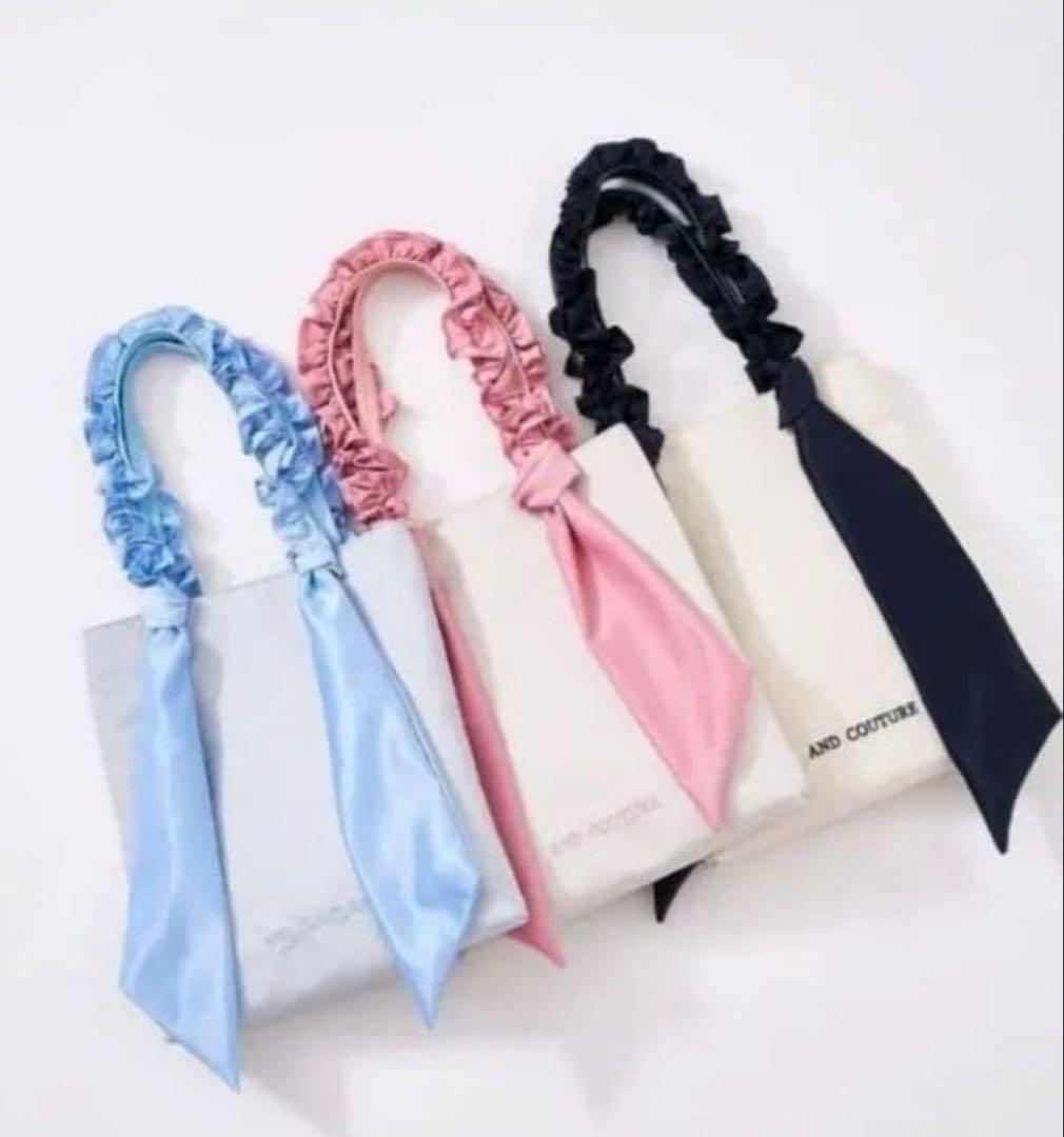 ♡アンドクチュール♡フリルトートバッグ♡新品未開封PCバッグJILLsnidelAnd Couture;未使用