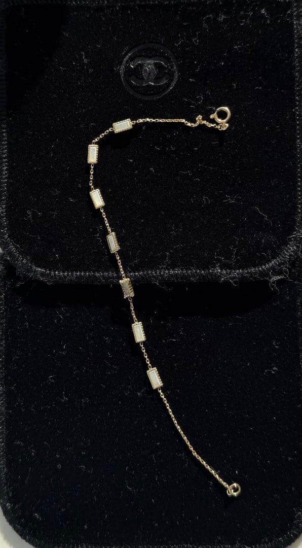 アガット agete シェル ブレスレット ドリーミードリーミー