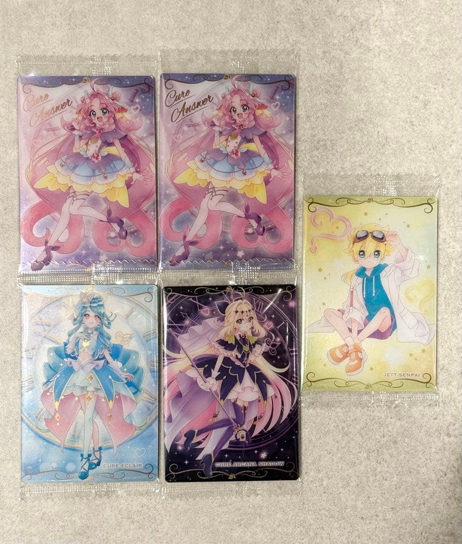プリキュアカードウエハース 13 名探偵プリキュア 5枚セット