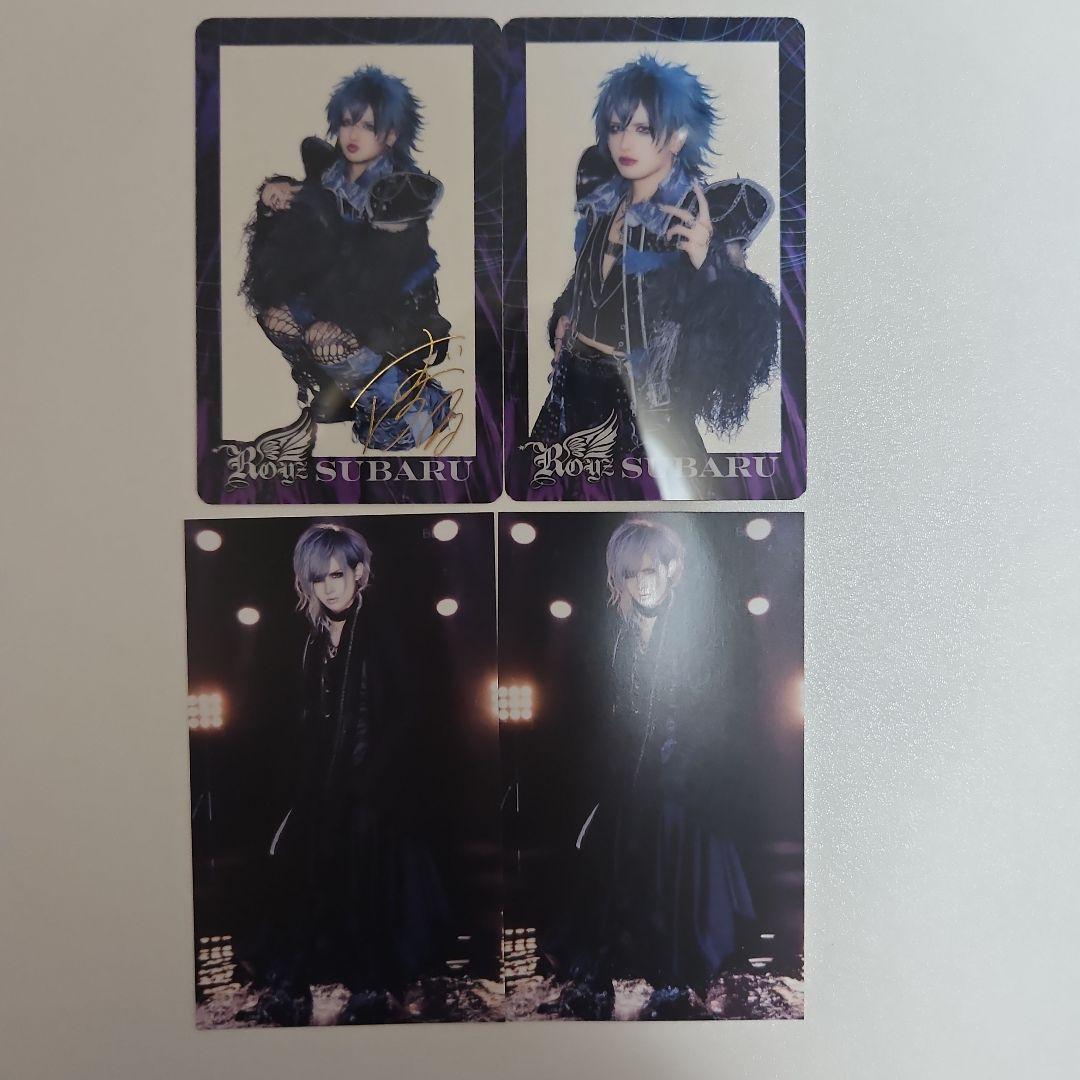 Royz クリアカード 特典カード 昴 サイン入り