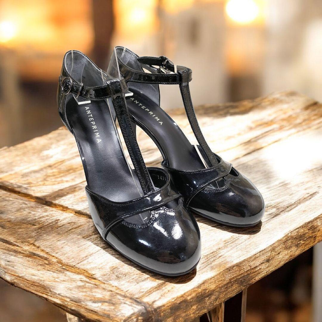 アンテプリマ パンプス ハイヒール エナメル ブラック 23.5cmANTEPRIMA;没有明显的损伤或污渍