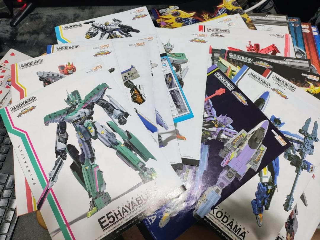 【ジャンク】MODEROID シンカリオンフールセット（限定含め）没有明显的损伤或污渍