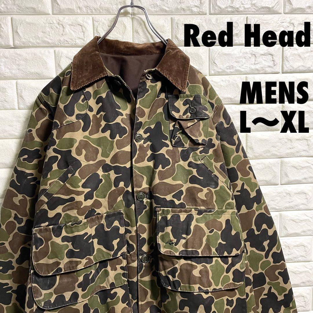 Red Head ハンティングジャケット　ダック地　カモフラ　迷彩　L〜XL相当没有明显的损伤或污渍