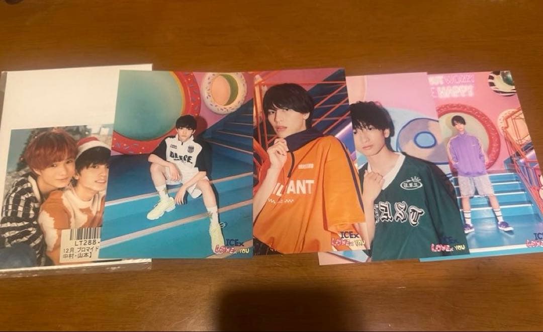 ICEx 生写真 5枚セット＋キラリ特典