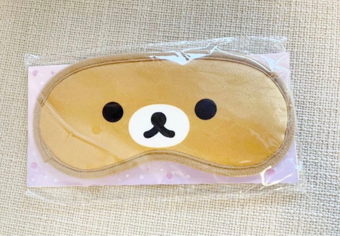 リラックマ アイマスク 1枚 非売品 未使用 新品 サンエックスsan-x;未使用