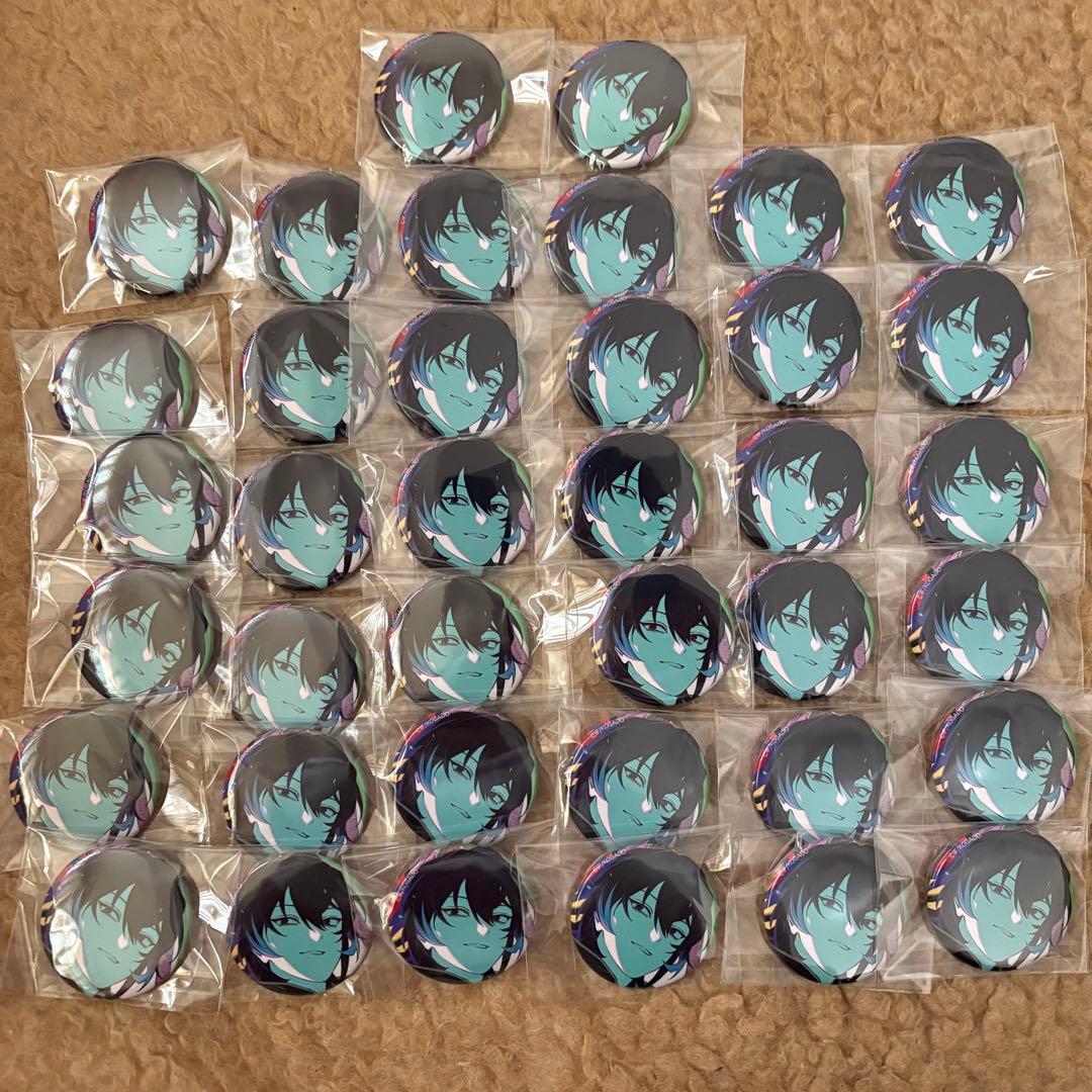 OVER REQUIEMZ オバレク ミニ缶バッジ カイゼ 38点未使用