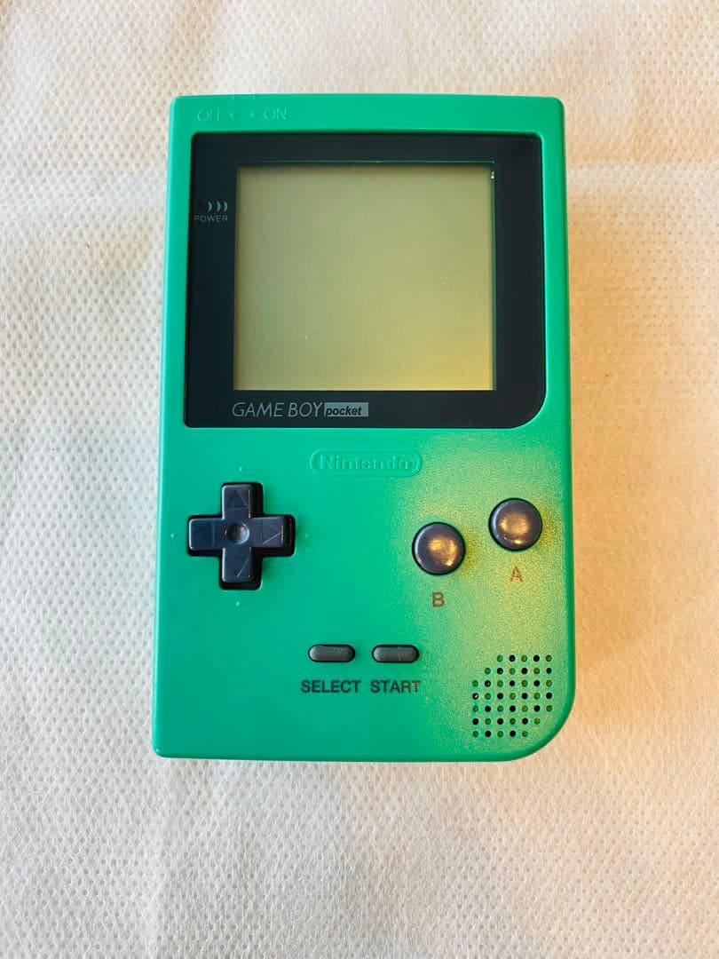 (ジャンク品)ゲームボーイポケット　グリーン任天堂;没有明显的损伤或污渍