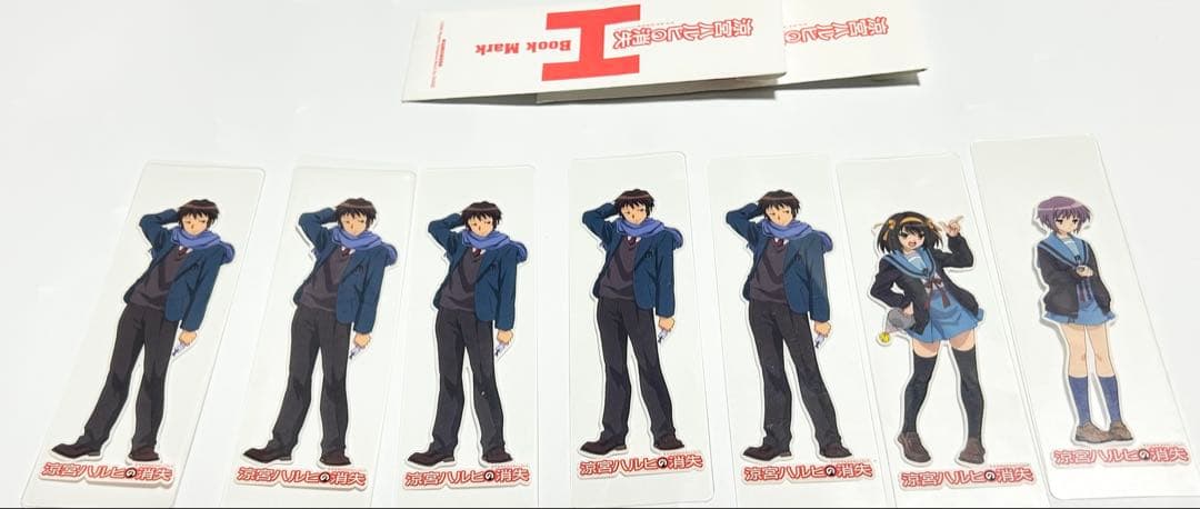涼宮ハルヒの憂鬱 ブックマーカー有些许损伤或污渍