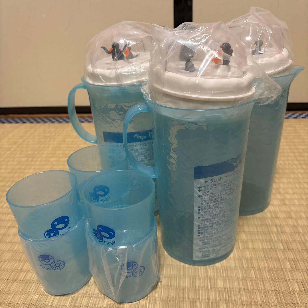ミスタードーナツ　ピングー　ドリンクポット&カップ