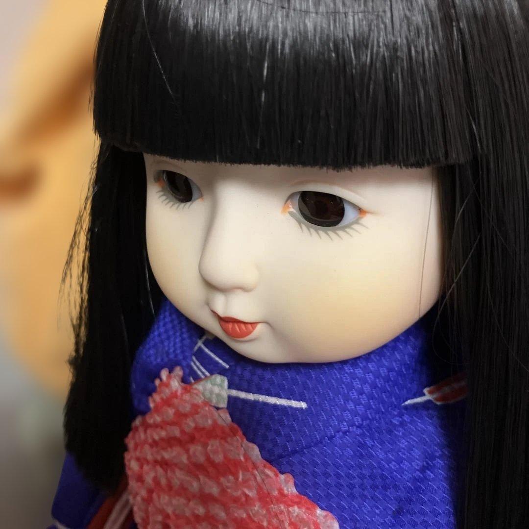 市松人形 日本人形 伝統工芸品有些许损伤或污渍