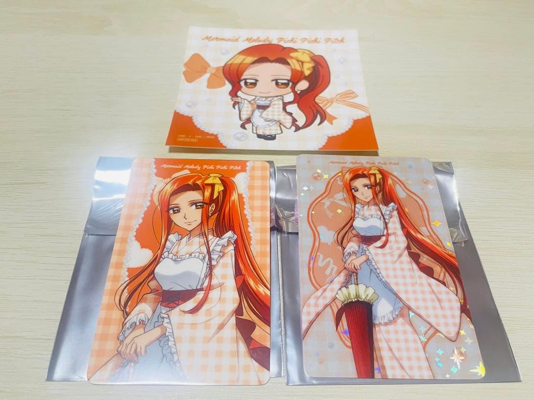 ぴちぴちピッチ　和装メイド　コレクションカード　沙羅未使用