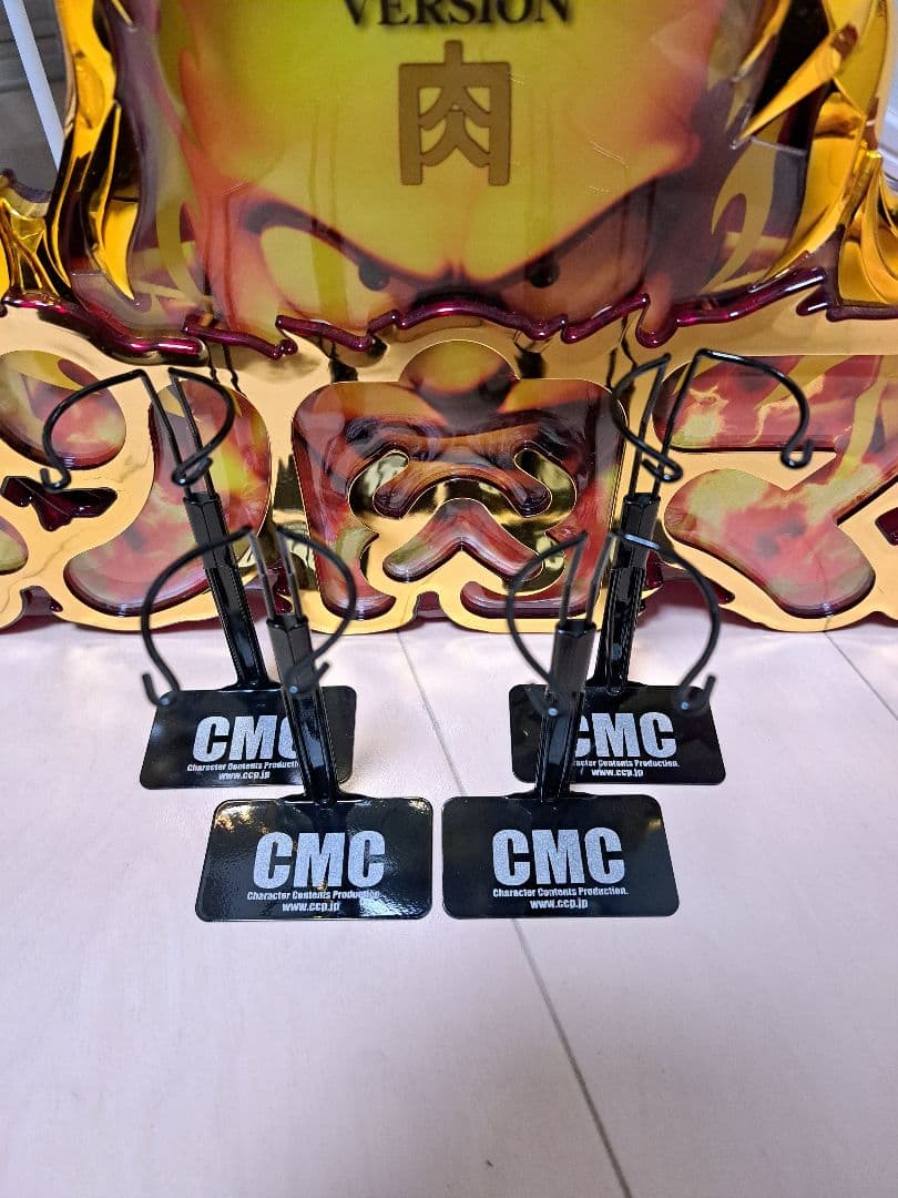 CCP ロゴ入り ドールスタンド 4個セット ☆ キン肉マン フィギュアシーシーピー;没有明显的损伤或污渍