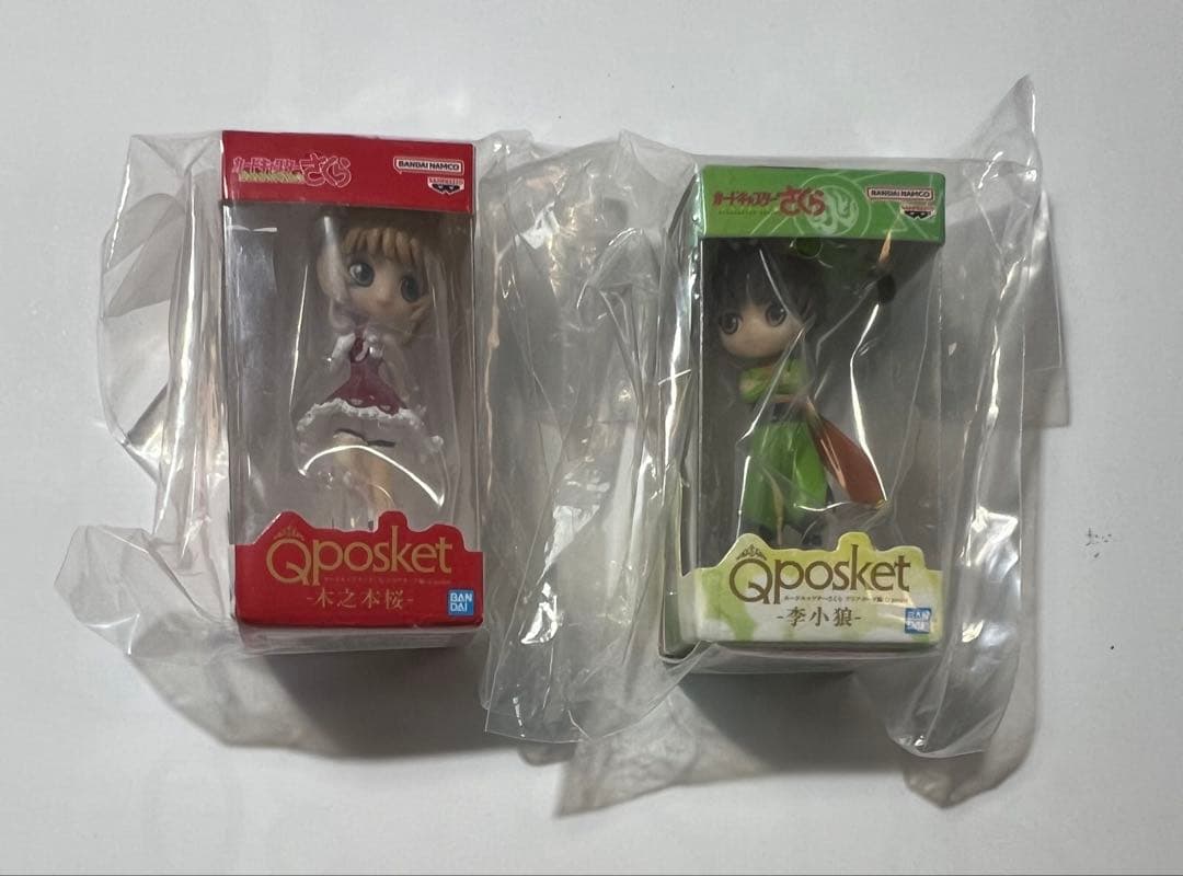 カードキャプターさくら　Qposket　ミニチュアコレクション　木之本桜　李小狼