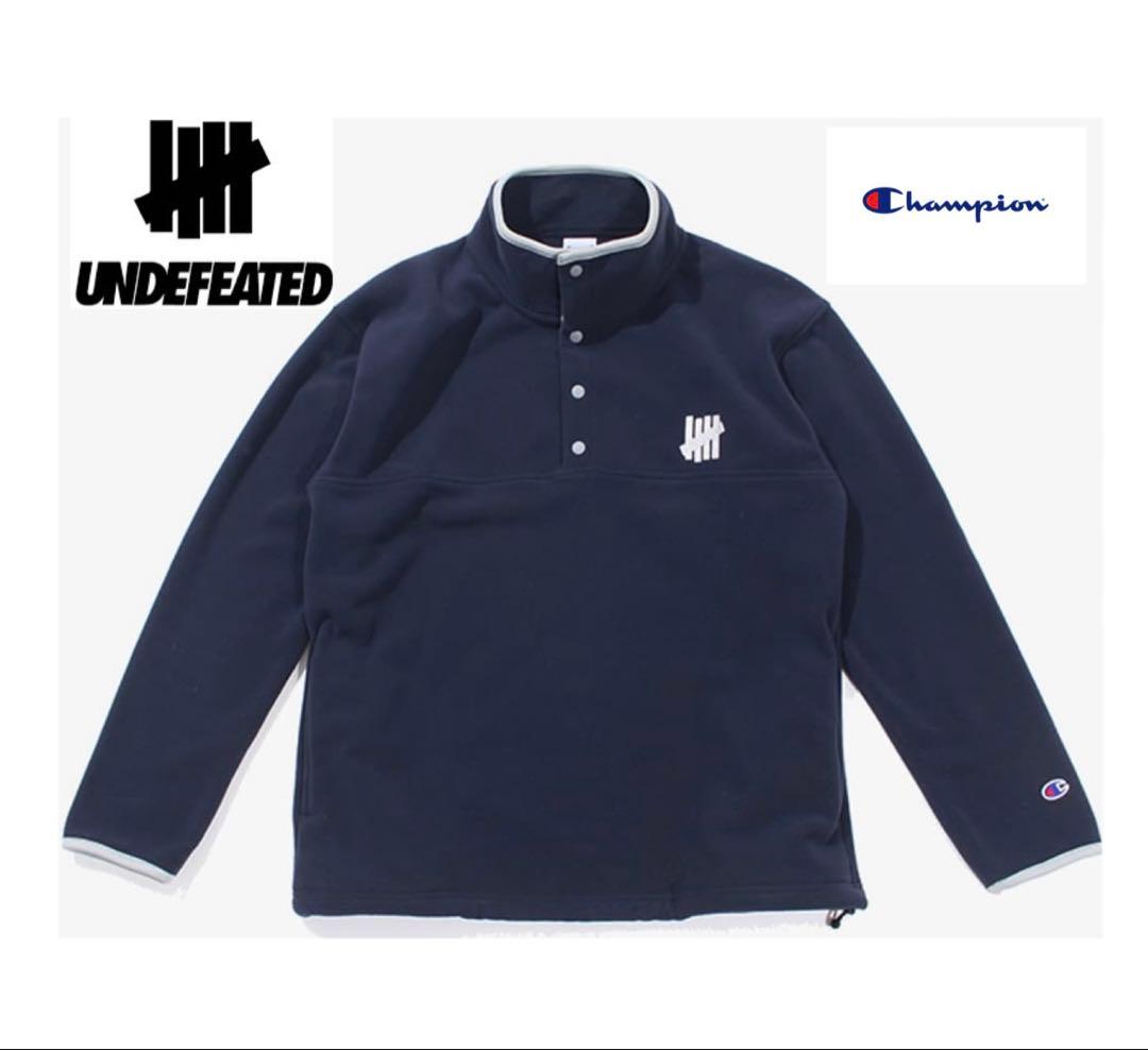 UNDEFEATED CHAMPION POLARTEC SNAP JACKETUNDEFEATED;接近未使用