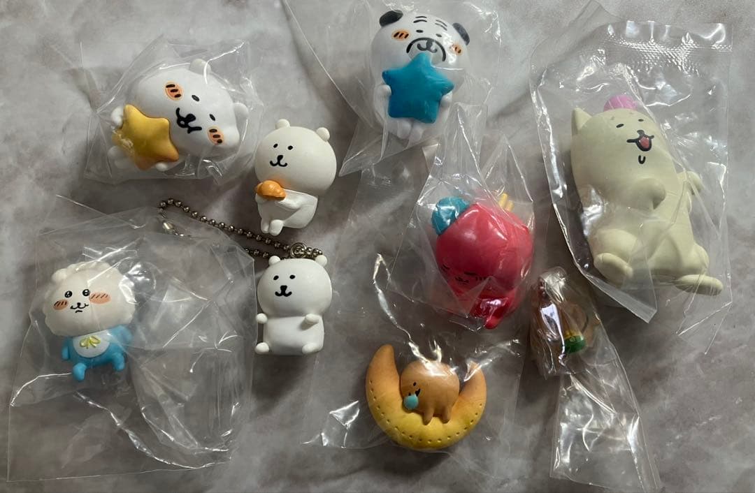 自分ツッコミくま　キーホルダー　ガチャ　すいんぐますこっと他 まとめ売り未使用