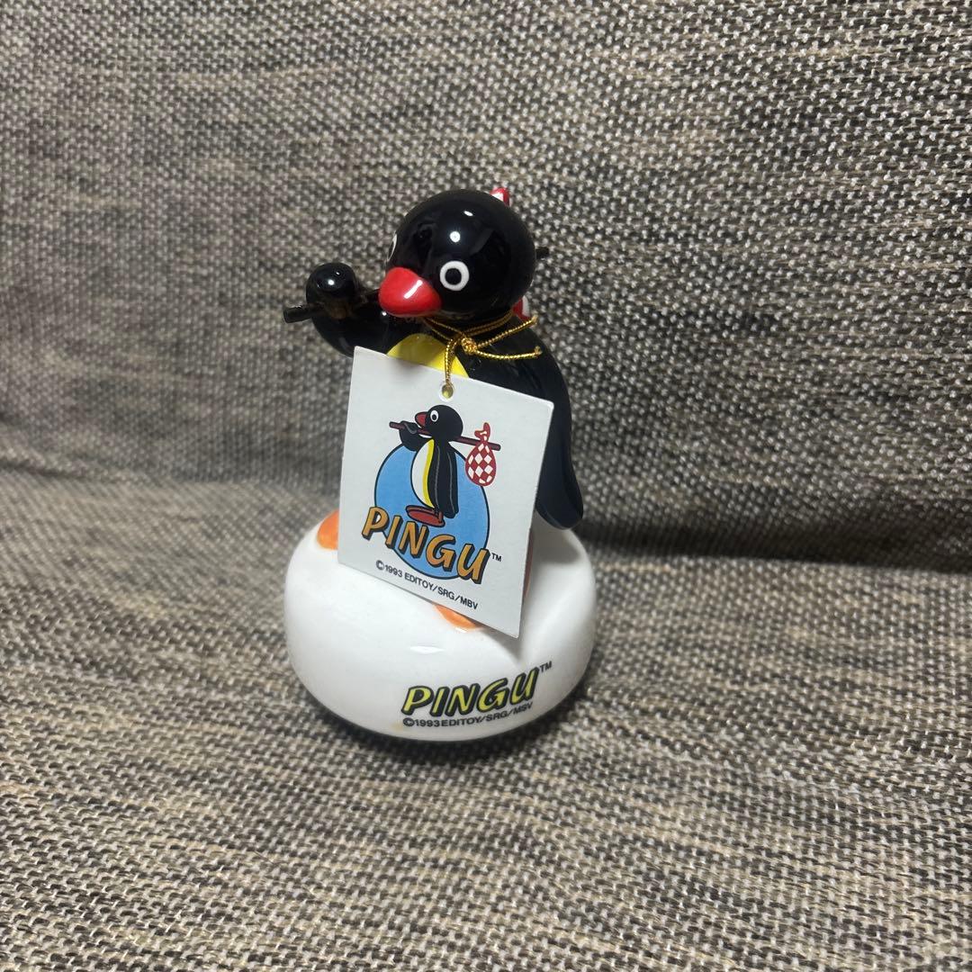 Pingu フィギュア 陶器製 オルゴール没有明显的损伤或污渍