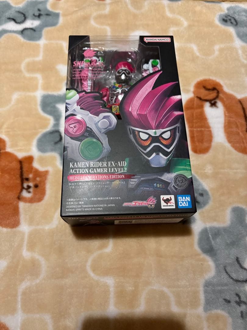 SHフィギュアーツ　仮面ライダーエグゼイド　アクションゲーマー没有明显的损伤或污渍