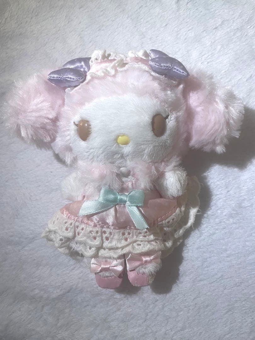 マイメロディ　おめかしシリーズ　マスコット有损伤或污渍