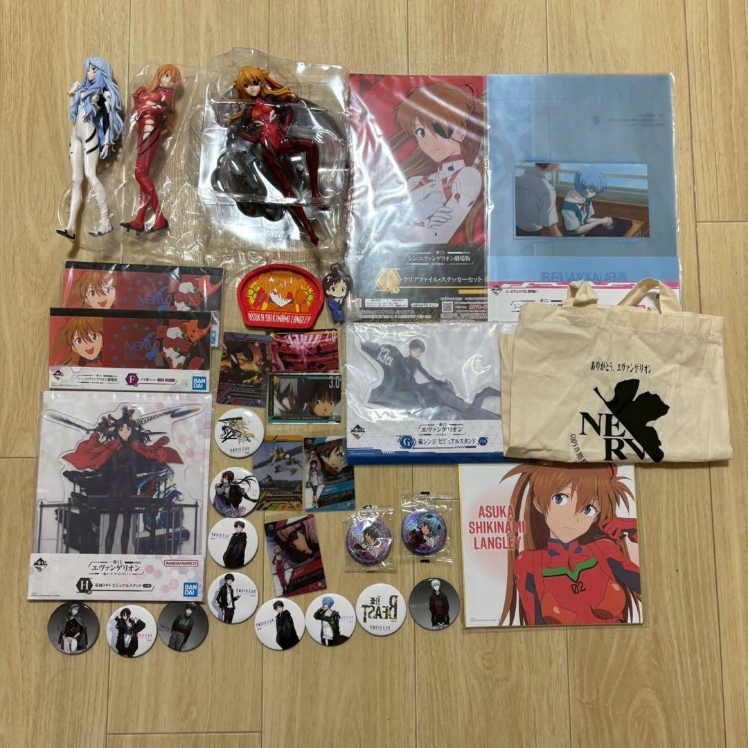 エヴァンゲリヲン　グッズ　まとめ売り　フィギュア接近未使用