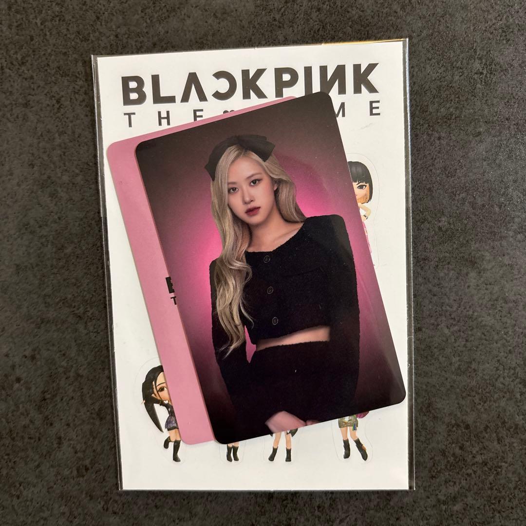 限定　BLACK PINK ロゼ　トレカ