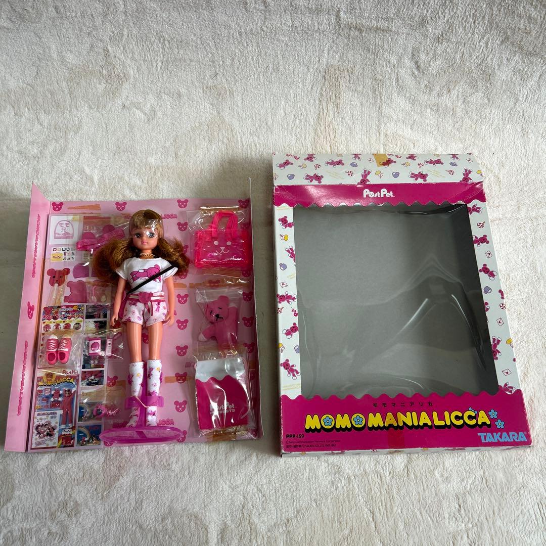 タカラ PostPet モモマニアリカちゃん没有明显的损伤或污渍
