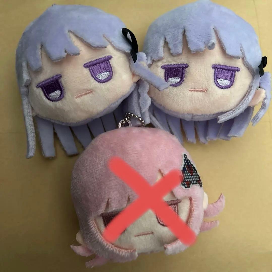 ダンガンロンパ　霧切響子 フェイスぬいぐるみ 100均 バラ売り