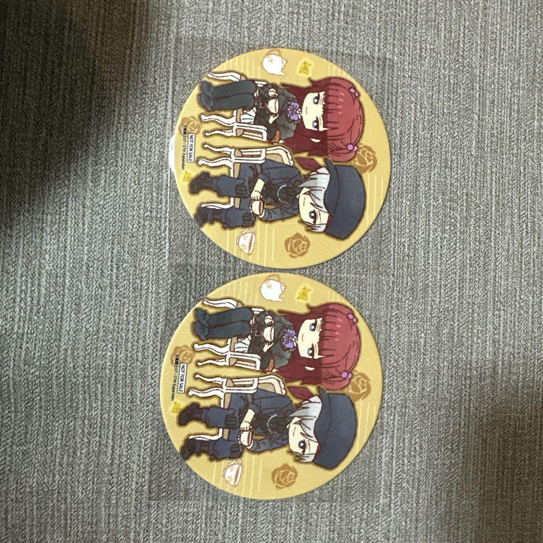 うみねこのなく頃に eeoコラボカフェ 右代宮縁寿 コースター接近未使用