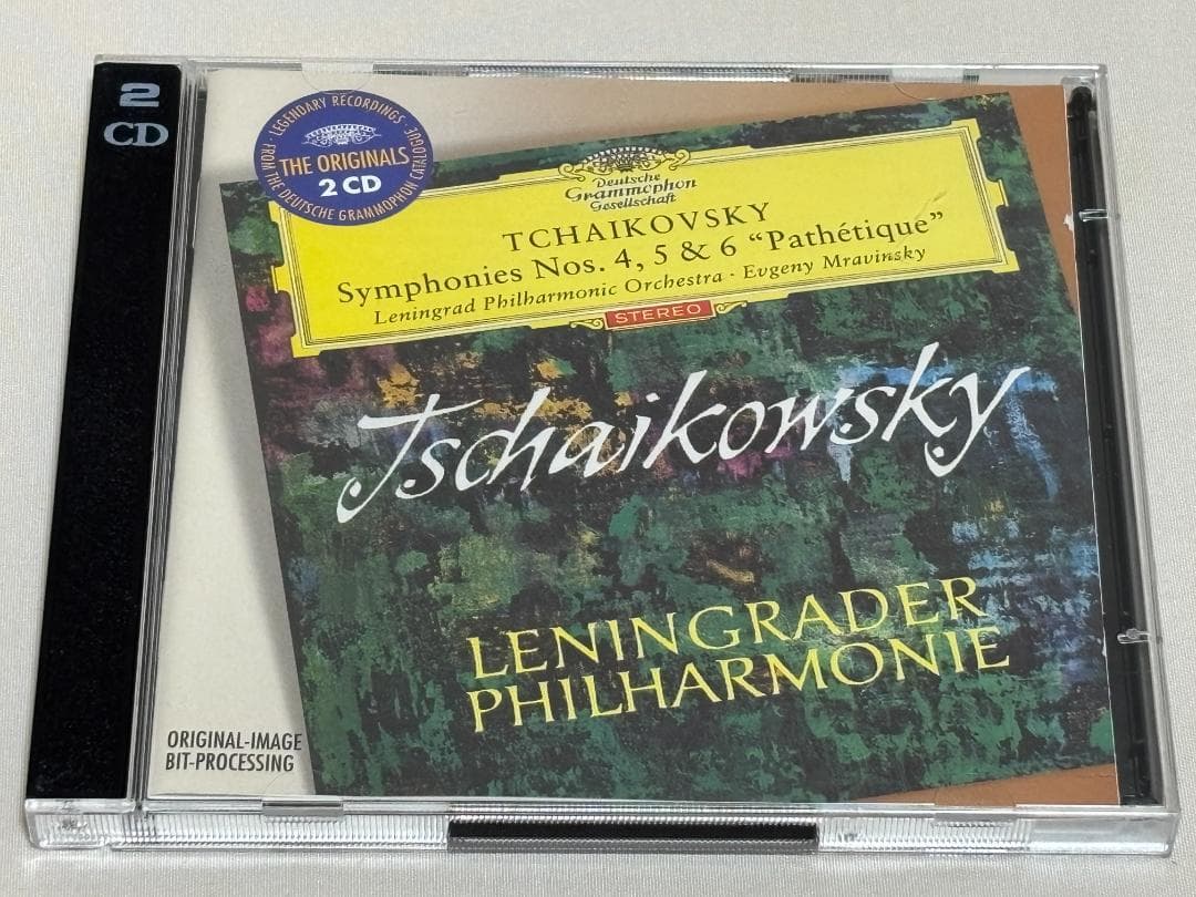 2CD◇チャイコフスキー：交響曲第4・5・6番《悲愴》／ムラヴィンスキー　S10