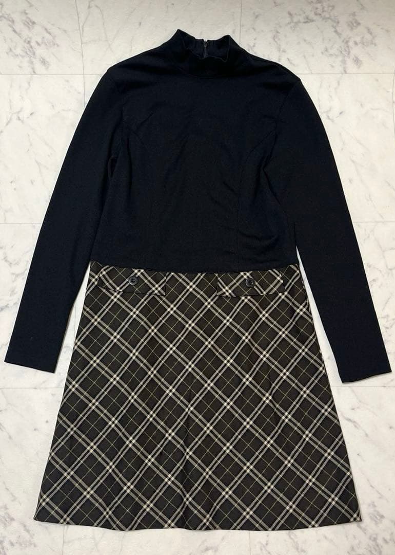 BURBERRY バーバリー ドッキング ワンピース ノバチェック 160BURBERRY LONDON;接近未使用