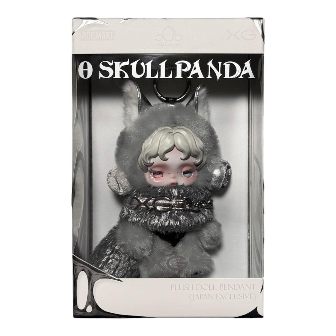 POPMART SKULLPANDA × XG コラボ ぬいぐるみ カード付き