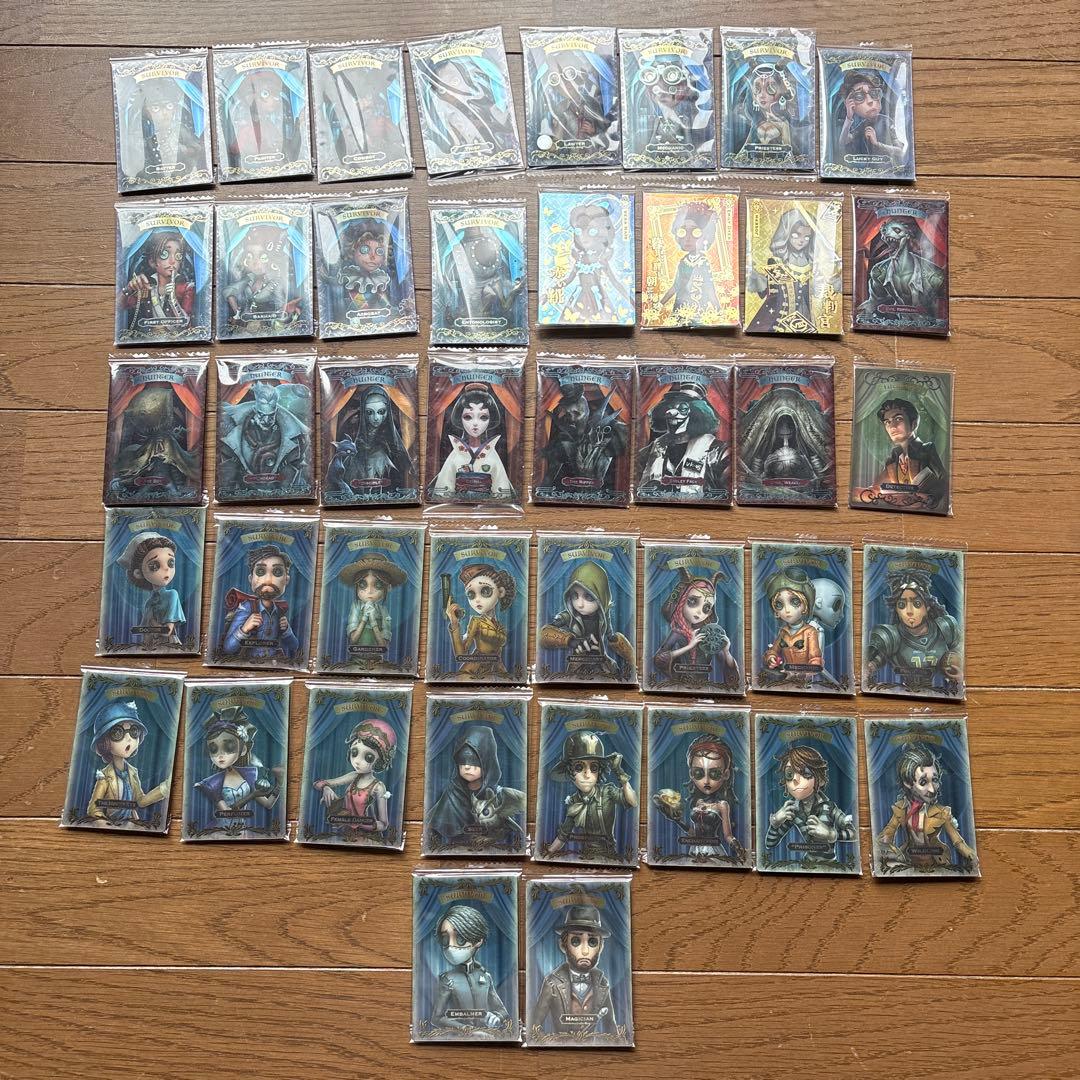 第五人格サバイバーキャラクターイラストカード42枚セット没有明显的损伤或污渍